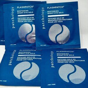 Patchology Flashpatch Restoring Night Eye Gels - Dark Circles 20 pairs NEW